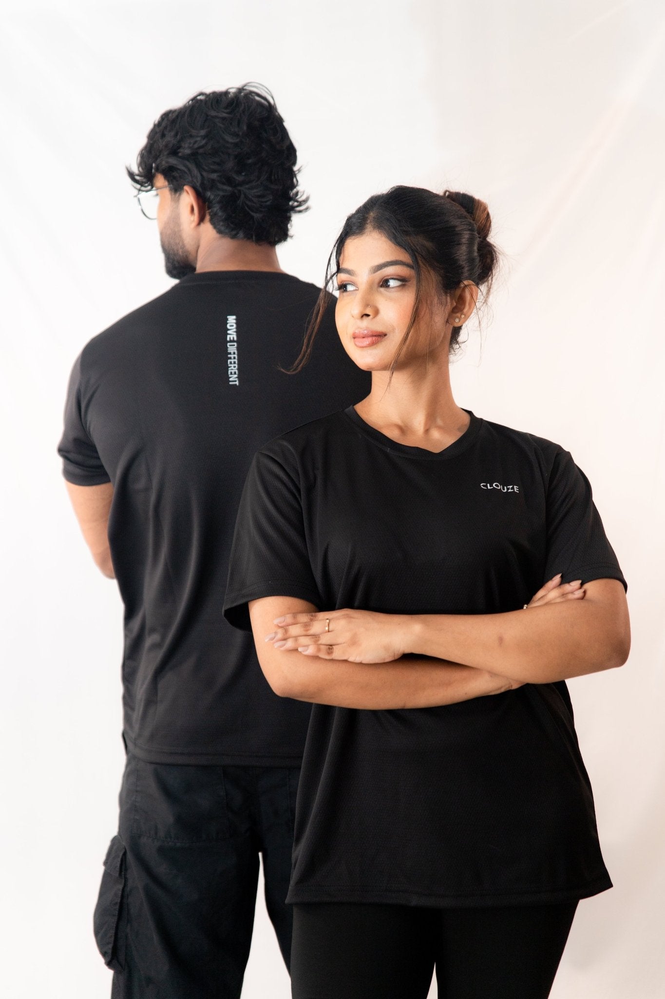 Core Active Tee - Black - CLOUZE