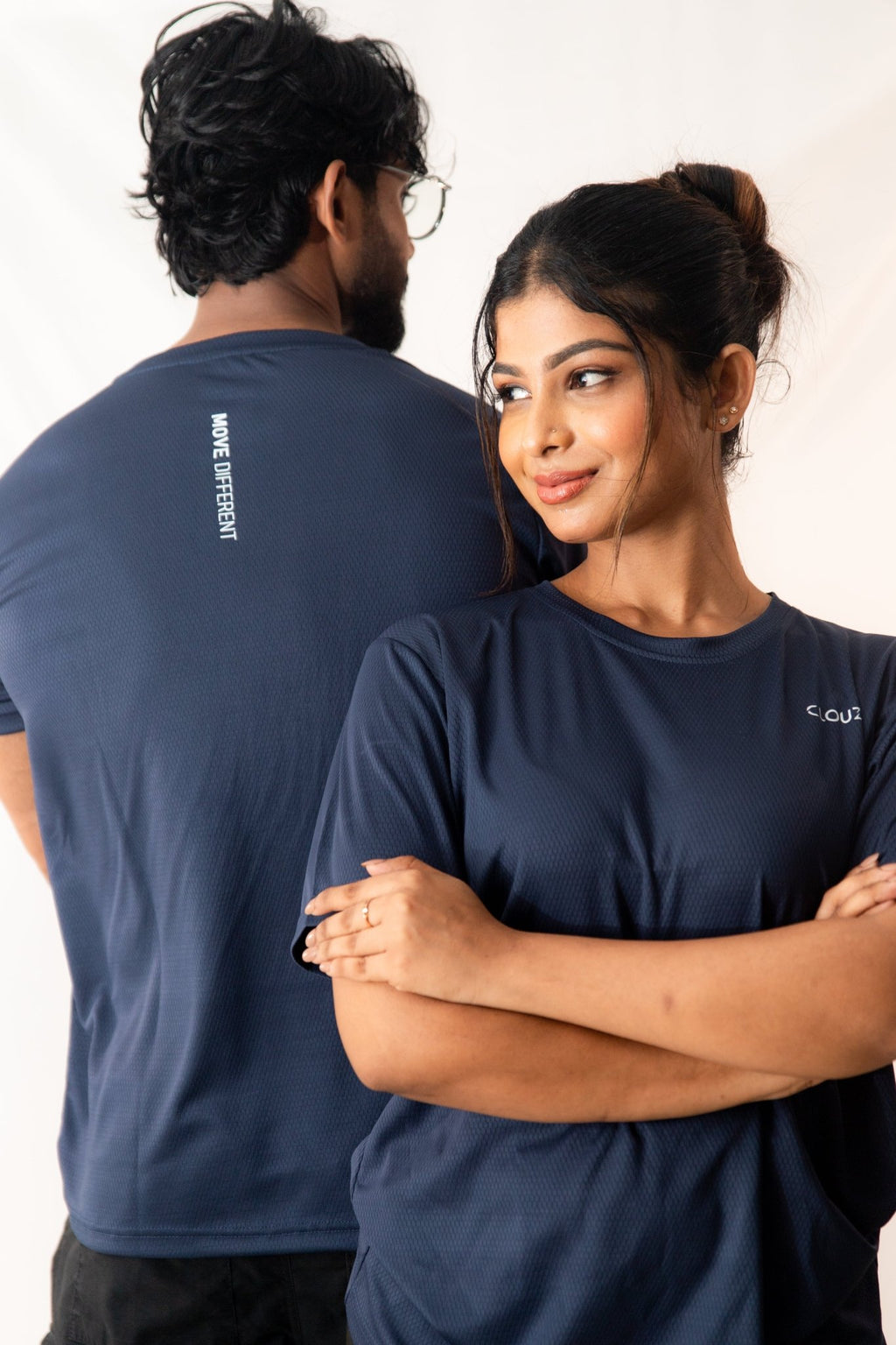 Core Active Tee - Blue - CLOUZE