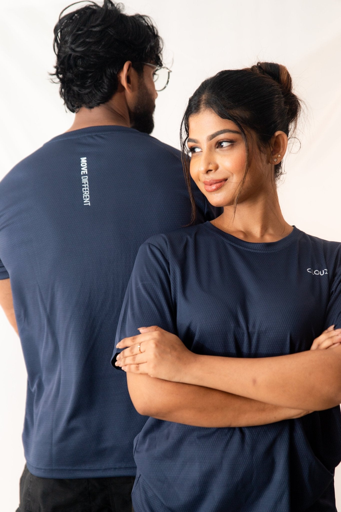 Core Active Tee - Blue - CLOUZE