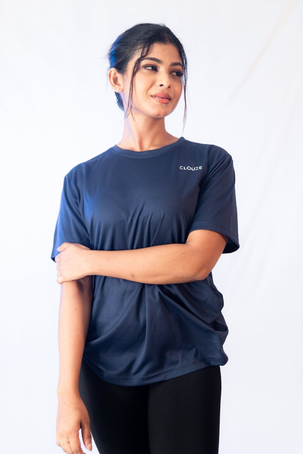 Core Active Tee - Blue - CLOUZE
