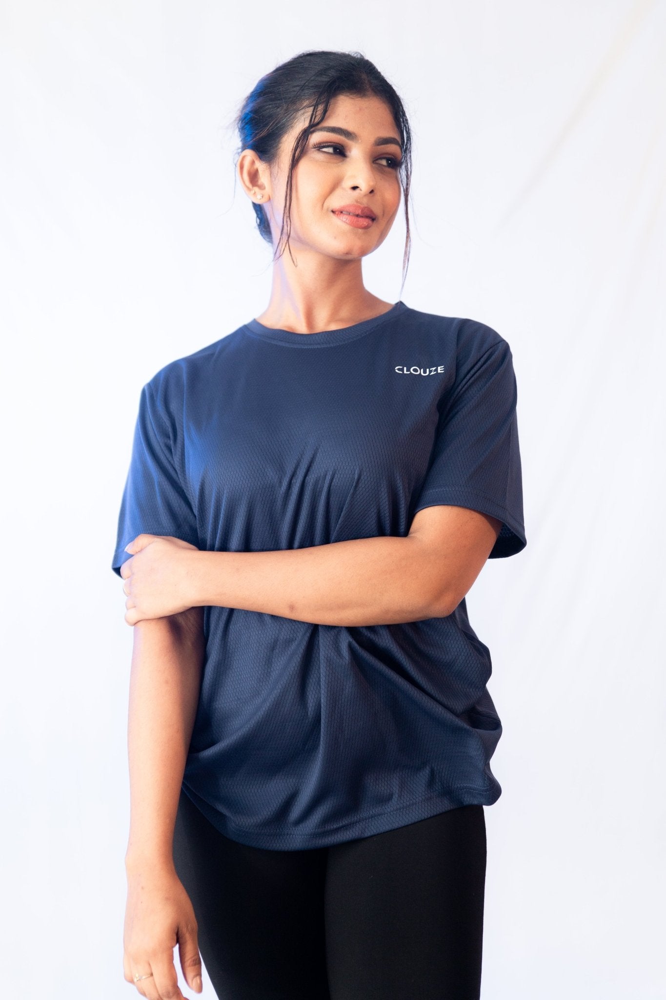 Core Active Tee - Blue - CLOUZE